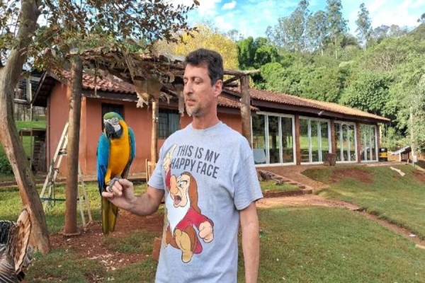 Chácara “Arca do Noé” abriga mais de 120 animais de 20 espécies na zona sul de Londrina