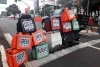 Entregadores de aplicativo fazem protestos em Londrina