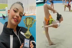 Londrinense de 13 anos é vice-campeã paranaense de Ginástica Rítmica