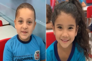 Que fofura! Alunos de Londrina viralizam com brincadeira na internet