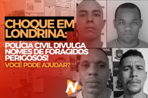 POLÍCIA CIVIL DIVULGA NOMES DE FORAGIDOS PERIGOSOS!