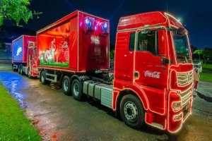 Confira a rota completa da Caravana de Natal Coca-Cola em Londrina e Cambé