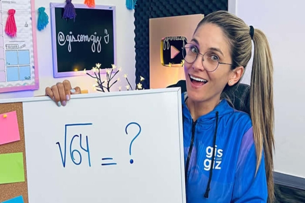 Professora londrinense vence prêmio do YouTube com ensino de matemática